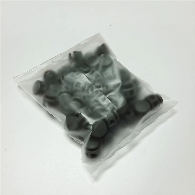 50 stücke Multi Farben Kunststoff Paracord Schnürsenkel Schnur Schloss Klemme 2 See Umschalten Clip Stopper Schnürsenkel Schnur Schnallen Teile Zubehör