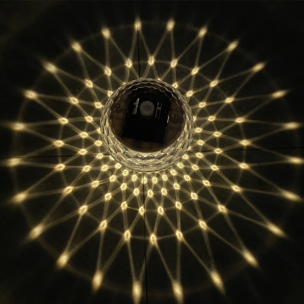 Led-zonne-energie drijvende vijverlamp, rond, op zonne-energie, waterdichte, duurzame buitenlamp voor 's nachts.: Maanblauw