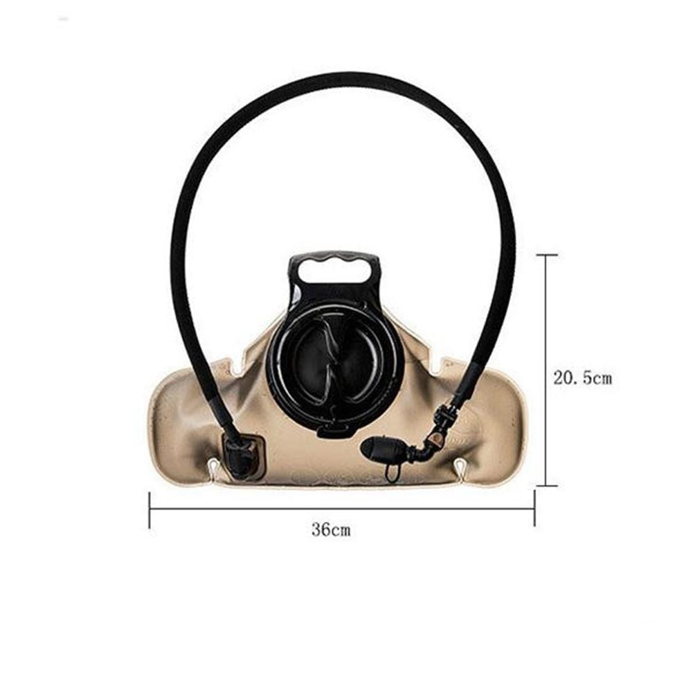 Bolsa de agua para deportes al aire libre, TPU, 1,5l-3L, plegable, duradero, para montar en bicicleta, Camping