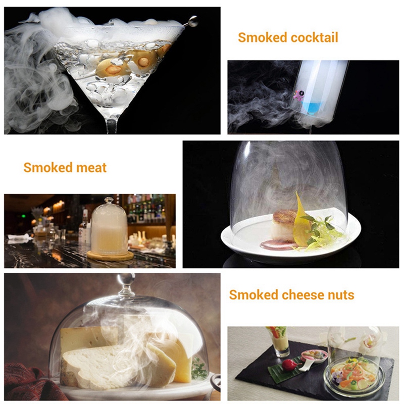 LUDA Portable Food Cold Smoke Generator Molecular Cuisine Smoking Meat Burn Smokehouse Cooking for Grill Smoker