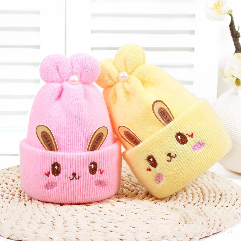 Newborn Girl Boy Hats Baby Soft Warm Crochet Knit Vicedeal