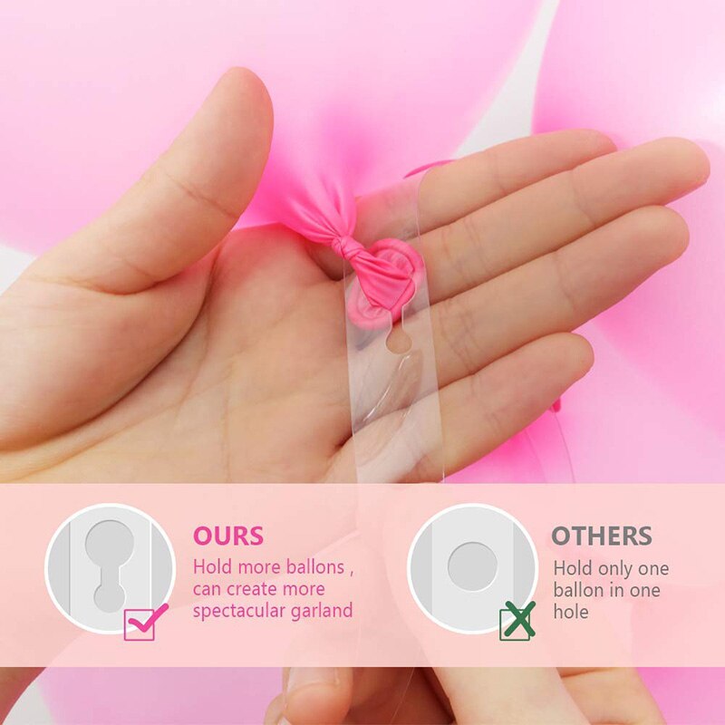 Ballon Bogen Girlande Bausatz Band Streifen Binden Werkzeug Blume Clip Band Geburtstag Hochzeit Weihnachten braut dusche Baby Dekoration favor