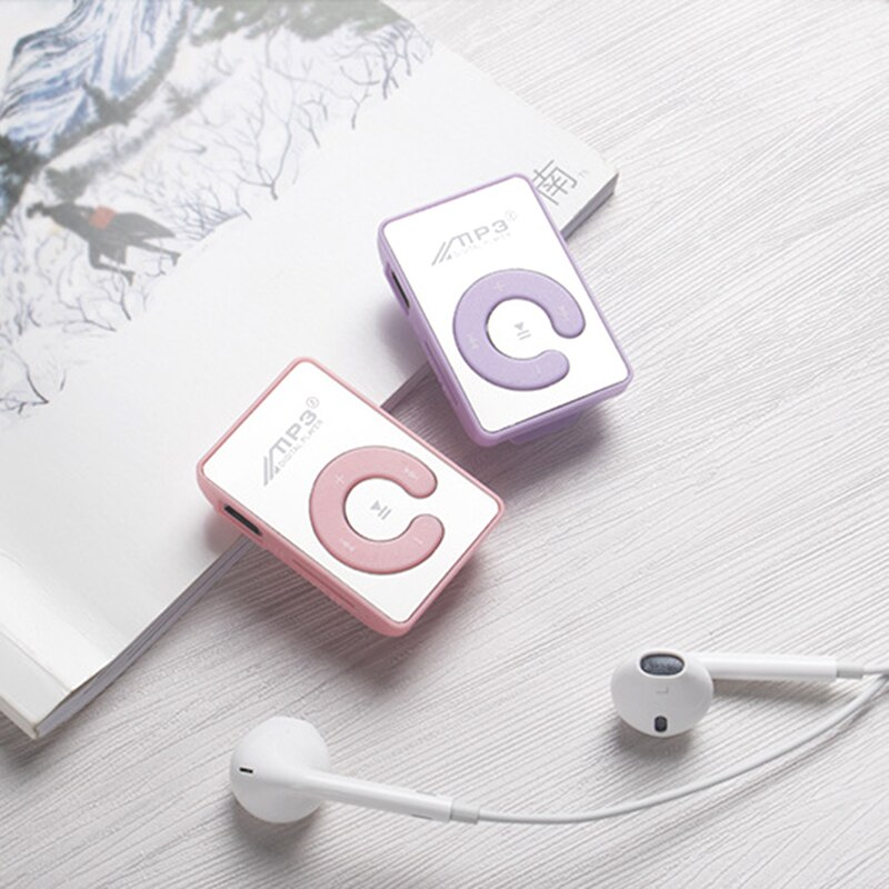 MP3 Player Mini MP3 Player Supporting 8GB TF Card With USB Cable Student Card MP3 Mini Portable MP3