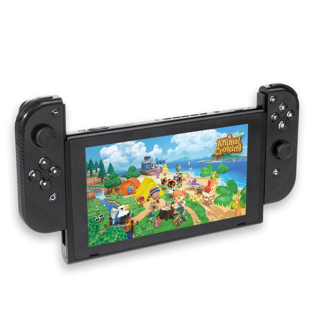 Voor Nintendo Switch Gampad Controller Vervanging Links Rechts Handvat Joystick Zwarte Behuizing Ondersteuning Ns Reizen Accessoire