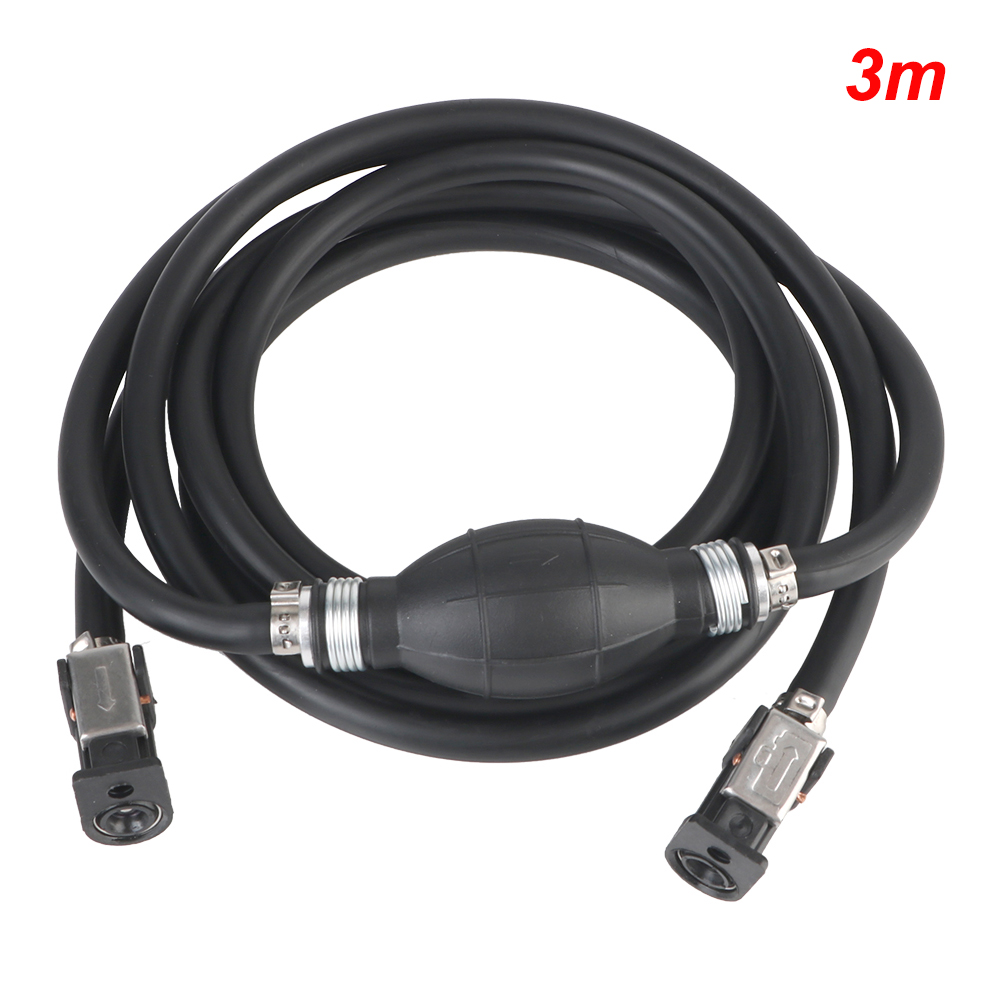 For car outboard motor boat marine engine oil hose pipe connection fuel diesel line hose 2m/3m length fuel pump pipe 8mm diameter: Beige