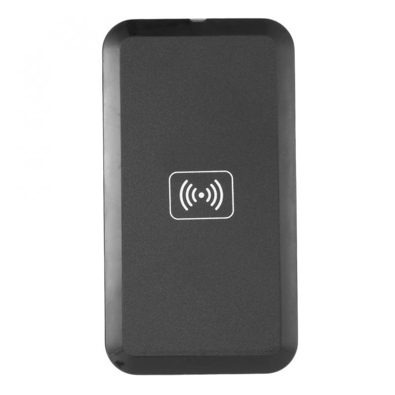 Cargador inalámbrico Qi Universal para coche, estación de carga rápida, alfombrilla antideslizante, soporte para tablero de coche, IPhone y Samsung
