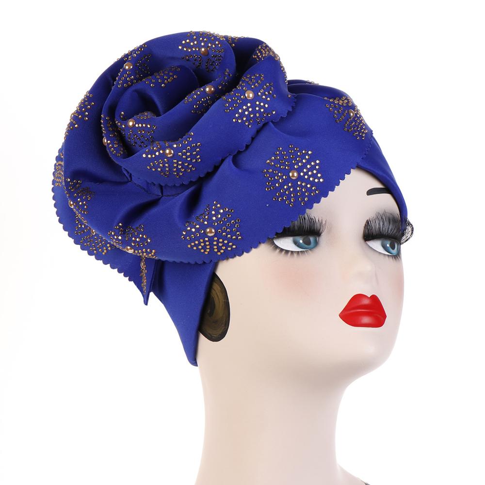 Turban pentru femei, hijab interior, flori de culoare uni, tochie musulmană, hijab, șepci sub eșarfă, turbane arabe pentru doamne