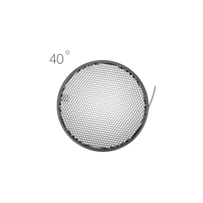 Réflecteur en aluminium grille en nid d'abeille 6.7 ''17cm 10 20 30 40 50 60 degrés pour Bowens, grille de réflecteur Standard, kit de Studio de photographie: 5mm reflector