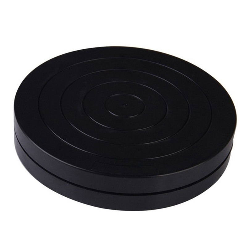 Plastic Turntable Pottery Clay Sculpture Wheels Tools 360 Flexible Rotation Pottery Wheel Plateau Tournant Support Dropshopping: diamater 18cm