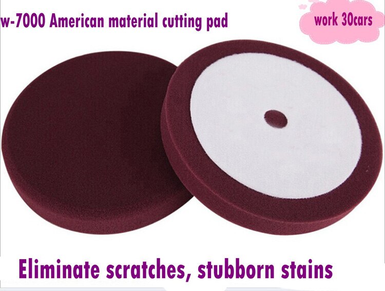 8 " bil mjuk polering & polering skum pad & skärning & polering & finish (amerikanskt material som meguiar's w -7000 w-8000 w-9000 att välja på: Skärplatta