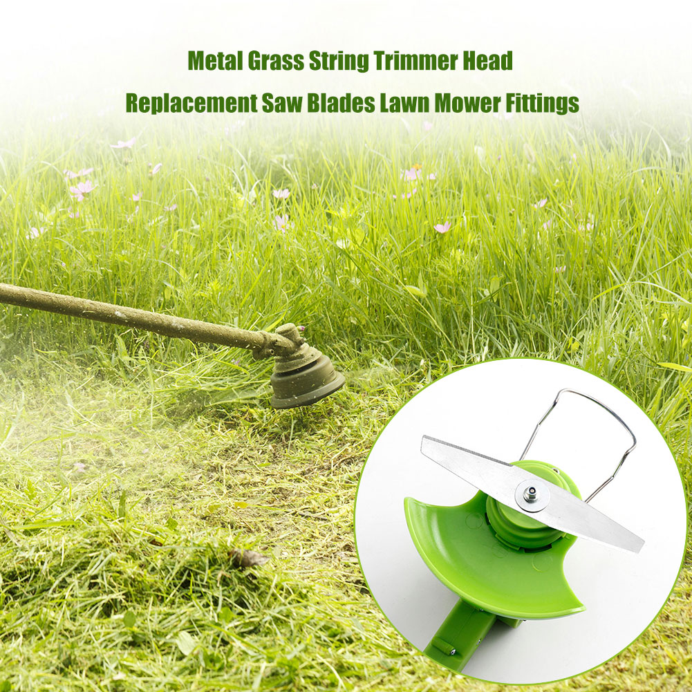 Tête de Coupe en Métal pour Tondeuse à Gazon 150/200mm, Scie de Rechange, Pièces de Raccords, Outils Électriques de Jardin Domestique