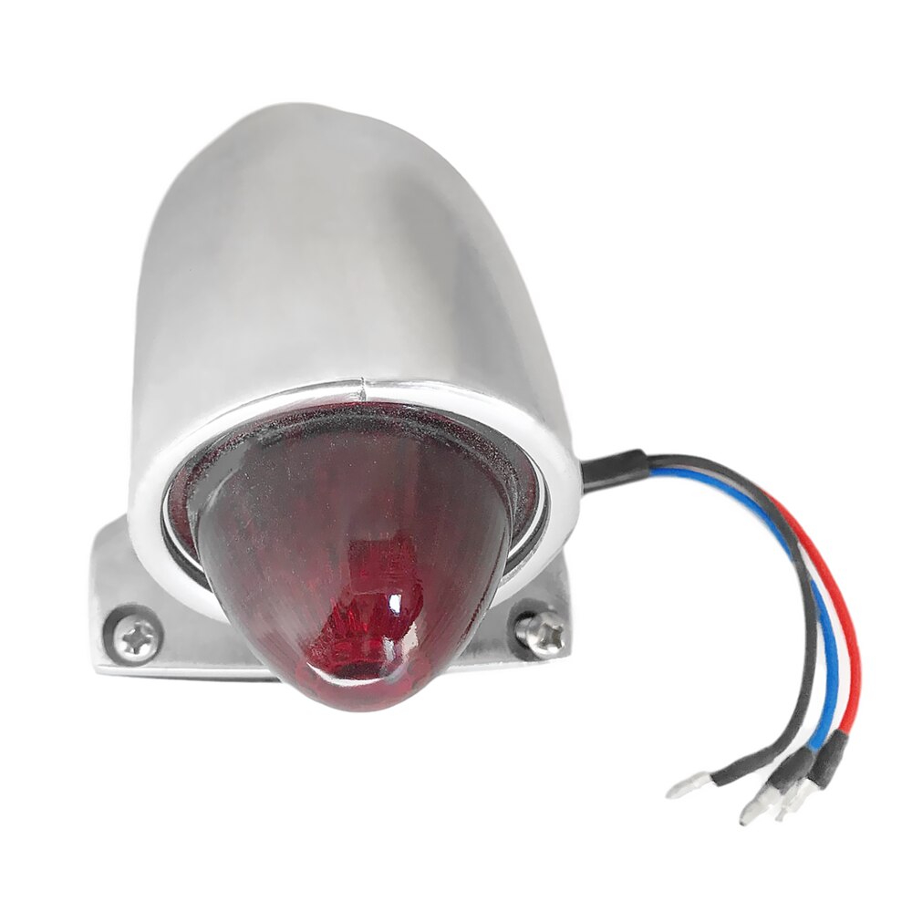 Feu arrière de moto rétro Sparto, feu de stop pour Chopper robuste, Bobber