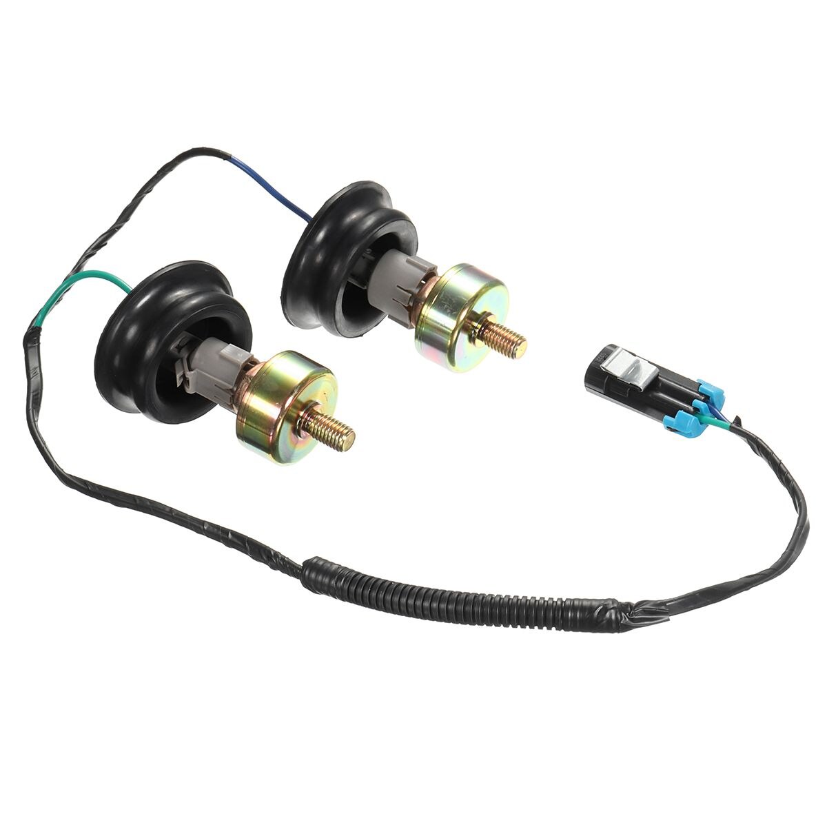 Knock Sensor Harness Connectors Pair Kit For Chevrolet Express Silverado 1500 2500 3500 HD Classic GMC Sierra For Cadillac