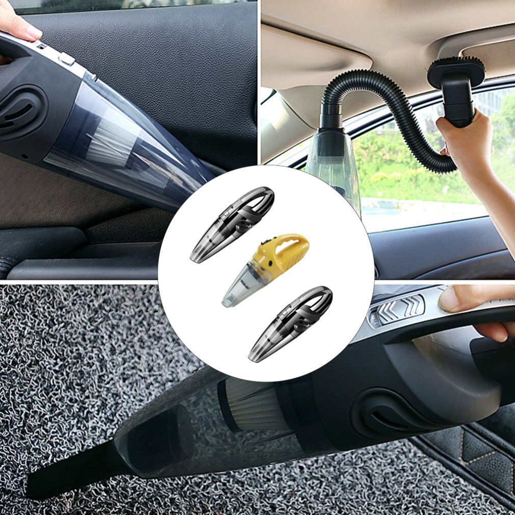 Car Vacuum Cleaner Wireless Car Dry Wet Vacuum Cleaner Home Handheld Vacuum Cleaner R-6053 29000-31000rpm 3200kpa 120W 100V-240V