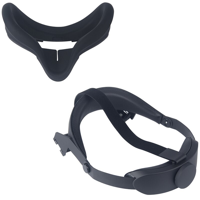 Per Oculus Quest cuffie VR regolabili copricapo casco VR antiscivolo antisdrucciolo Set di occhiali per realtà virtuale 3D