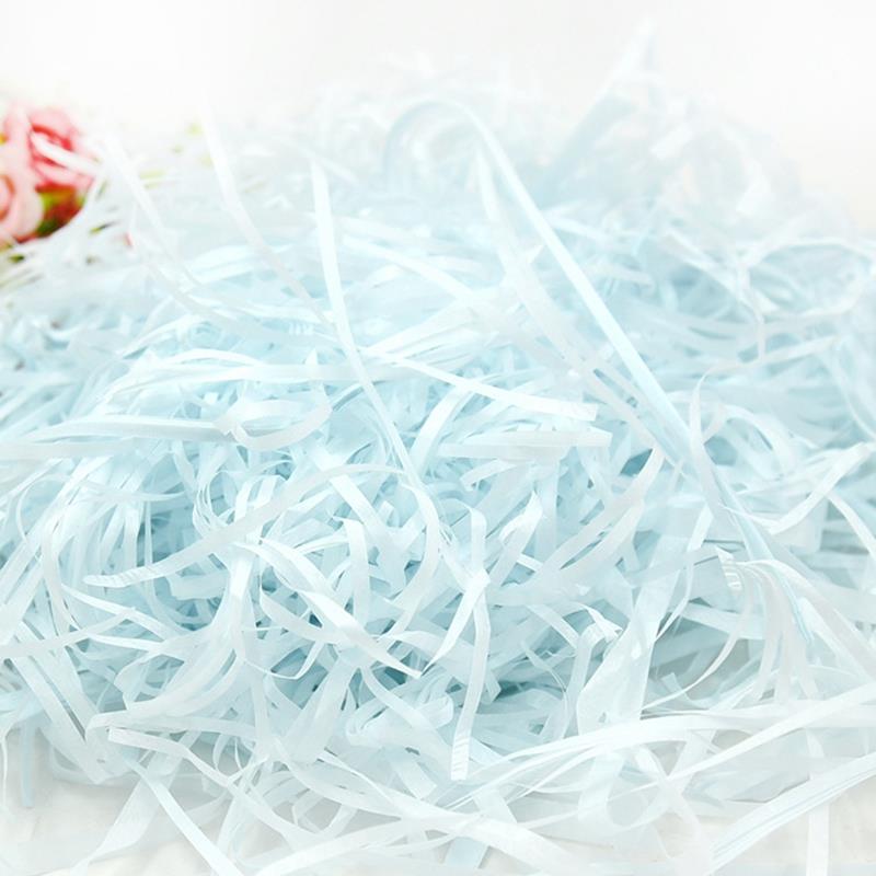 70g Paper Shred Filler Cozy Natural Hamster Paper Bedding Hamster Shredded Paper Hamster Cage Cushion Material: Blue