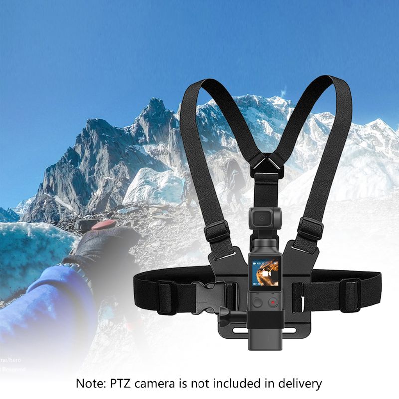Adjustable Camera Chest Strap Double Shoulder Belt for FIMI PALM PTZ Cameras Chest Fixing Accessories