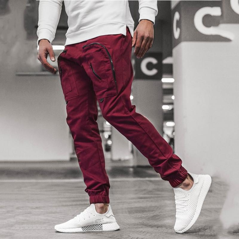 Chrleisure herr cargoficka byxor byxor streetwear joggingbyxor herr joggingbyxor hip hop lösa byxor herr