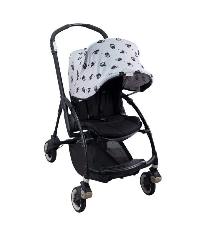 Auvent de capot pour Bugaboo Bee 3: Robot Space