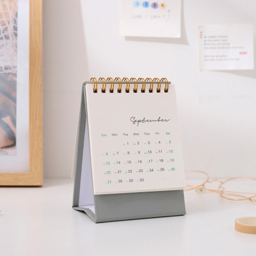 Mini desk kalender planner arrangør til at sætte mål og få tingene gjort mål journal til hjemmekontor