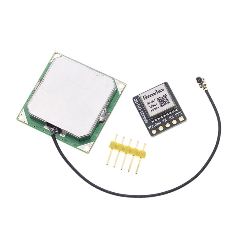GPS Module GT-U12 GPS GLONASS Dual Mode GNSS Module Antenna Receiver Positioning Module BDS Galileo IRNSS QZSS 1.8-3.6V: Default Title