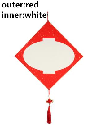 2pcs/lot,Chinese Hanging Card For Chinese Painting And Calligrphy Writing Home Decoration Chinese Knot: H