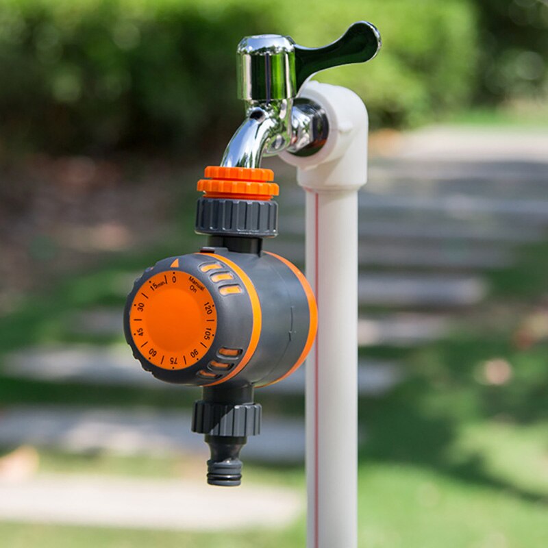 Temporizador de água eletrônico automático jardim controlador de irrigação válvula elétrica jardim temporizador de água display sistema de rega