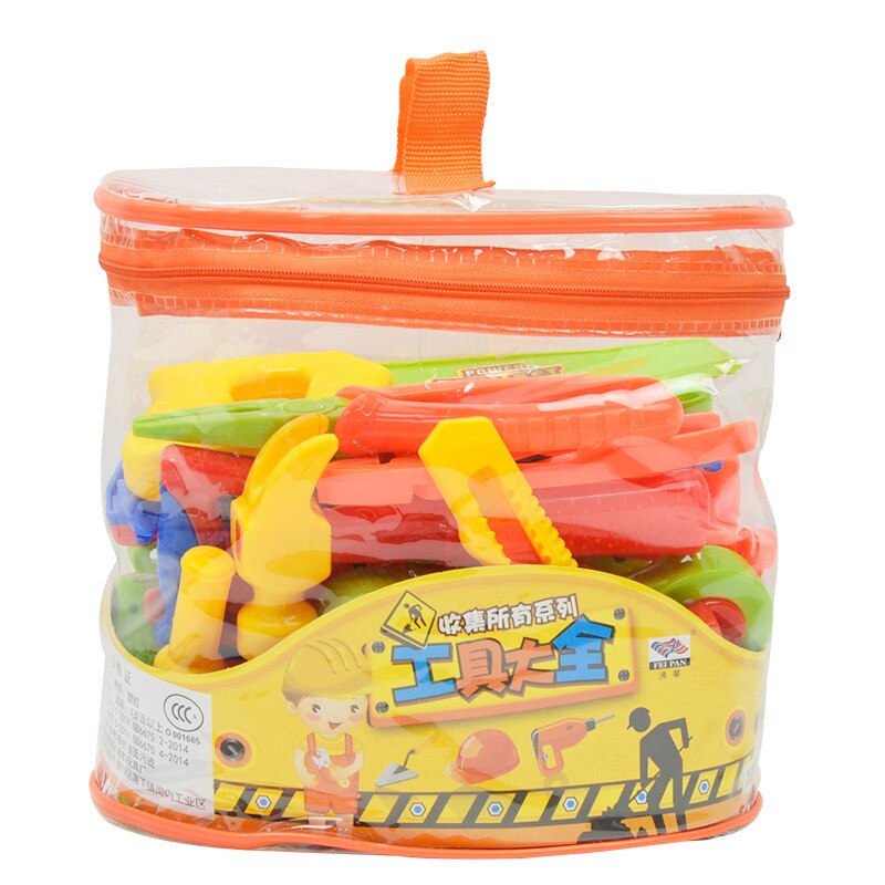 33pcs/set Children Puzzle Play House Toys Simulation Repair KIT Boys Electric Repair Tool Kids Educational Toys: Default Title