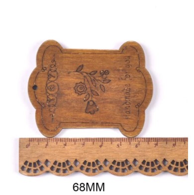 54/72/98/68mm Holz Flache Spule Spulen Für Kabel Draht Gewinde Karte Schnur Bänder Stickerei zahnseide Spule Stich Halfter NäHenne Werkzeug: Schwarze Walnuss