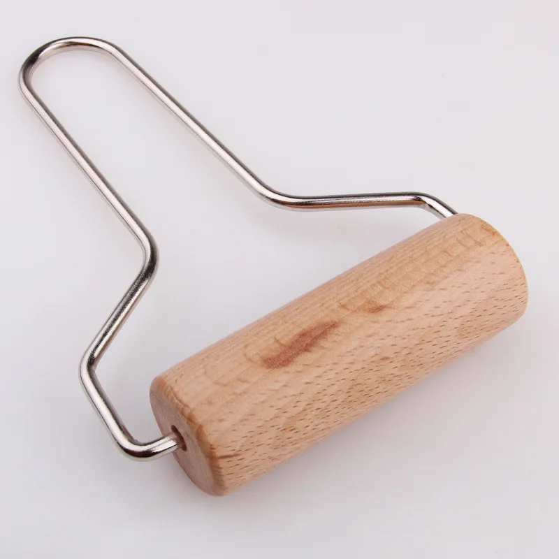 Rodillo para esculpir madera, pasador de estampado, arcilla polimérica Brayer para herramienta rodante de arcilla, herramienta de cocina, herramientas prácticas