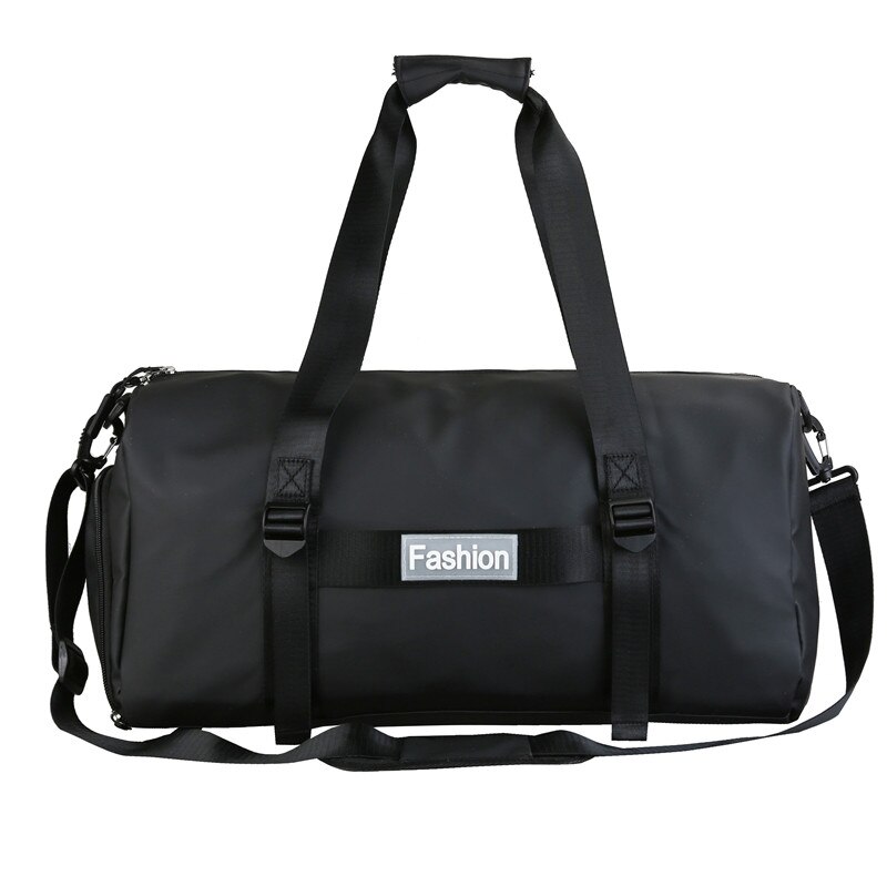 AOTTLA Travel Bags Large Women's Bag Luggage Bag Good Quality Waterproof Men's Sport Bag Women Shoulder Bag Casual Crossbody Bag: Black