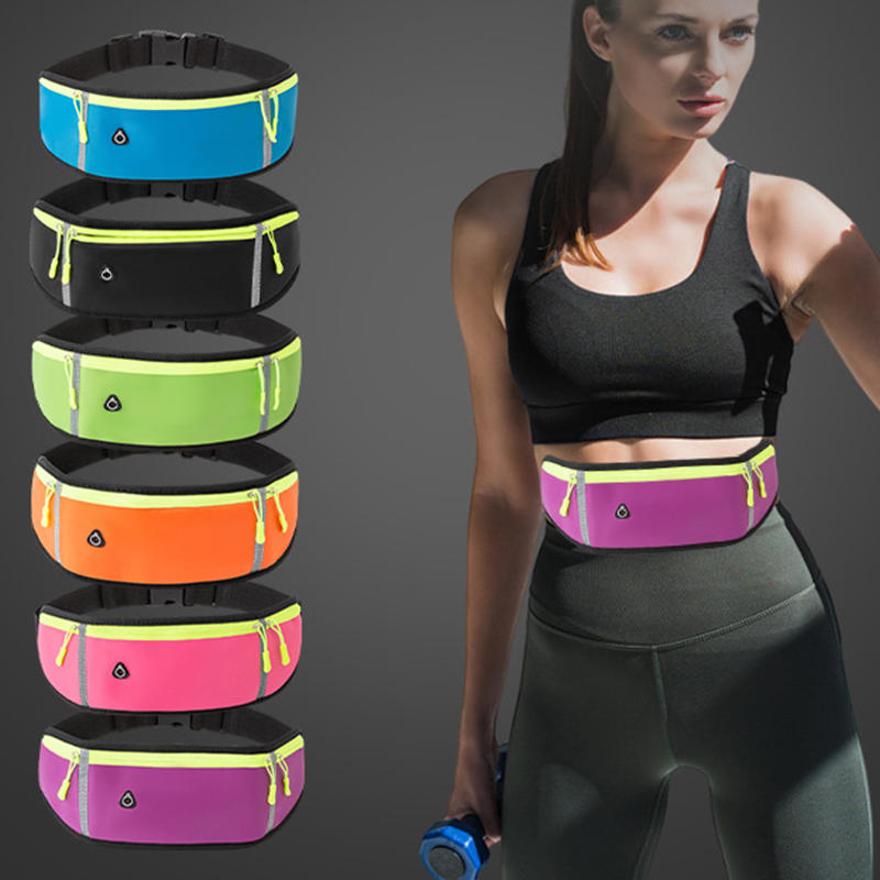 Laufgürteltasche mit versteckter Tasche für Männer und Frauen, Sportgürteltasche, Handytasche, Fitnessstudio, Sporttaschen, Laufgürtel, Hüfttasche