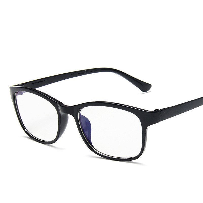 Anti Blauw Licht Gaming Bril Unisex Clear Lens Computer Bril Bril Brillen Mannen Blauw Licht Blokkeren Bril: A Glossy Black