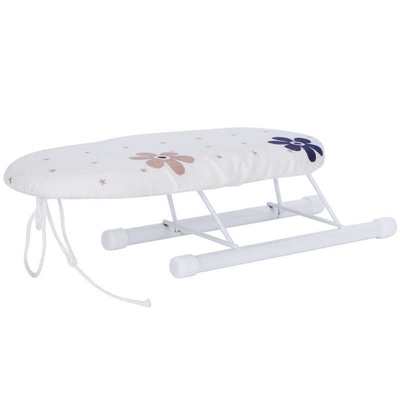 Mini Strijkplank Opvouwbare Mouwen Manchetten Kragen Strijken Tafel Voor Home Reizen Gebruik Wasserijbenodigdheden: Beige