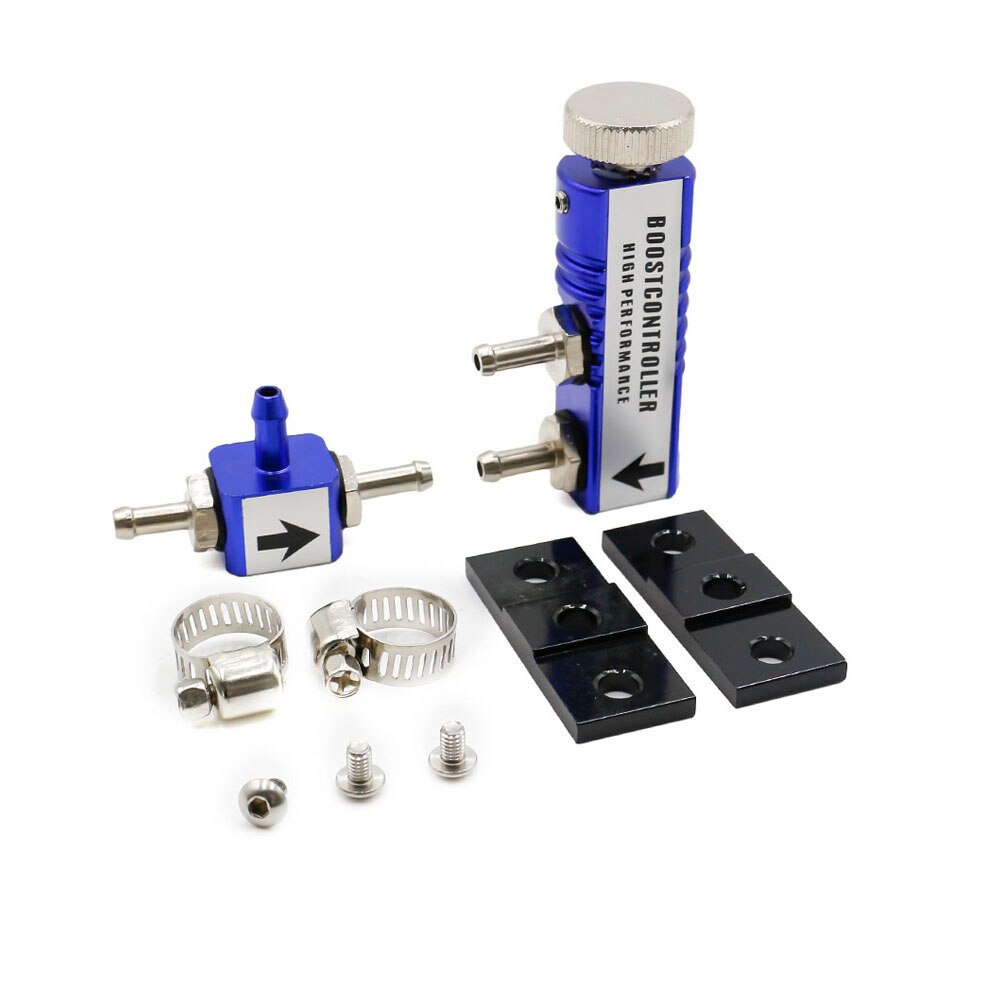 CNSPEED 2" 52mm Turbo Adjustable PSI Pulse Meter + Turbo Pulse Controller Kit 1- 30 PSI IN-CABLE Meter Metric YC101226