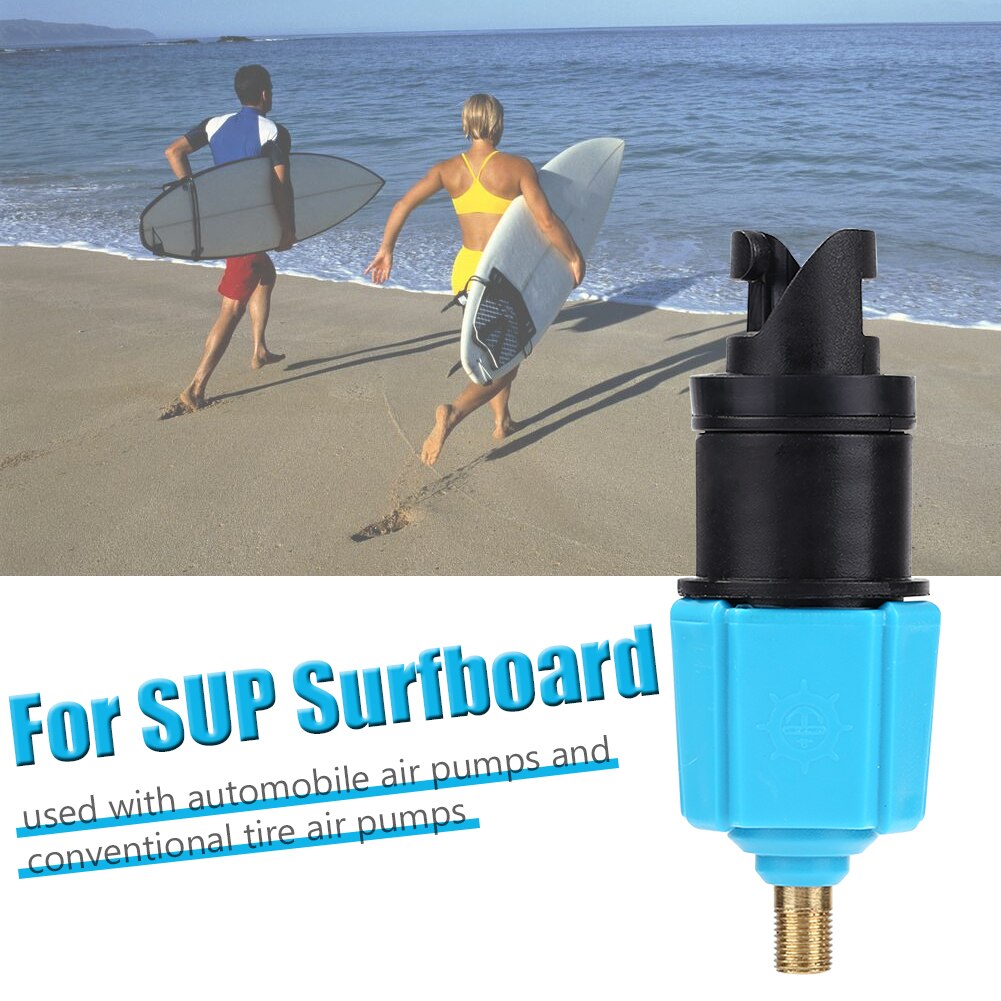 Air Valve Adapter Board Boarding Legering Rubber Roeiboot Opblaasbare Pomp Nylon Kajak Adapter Voor Sup Boarding Decor