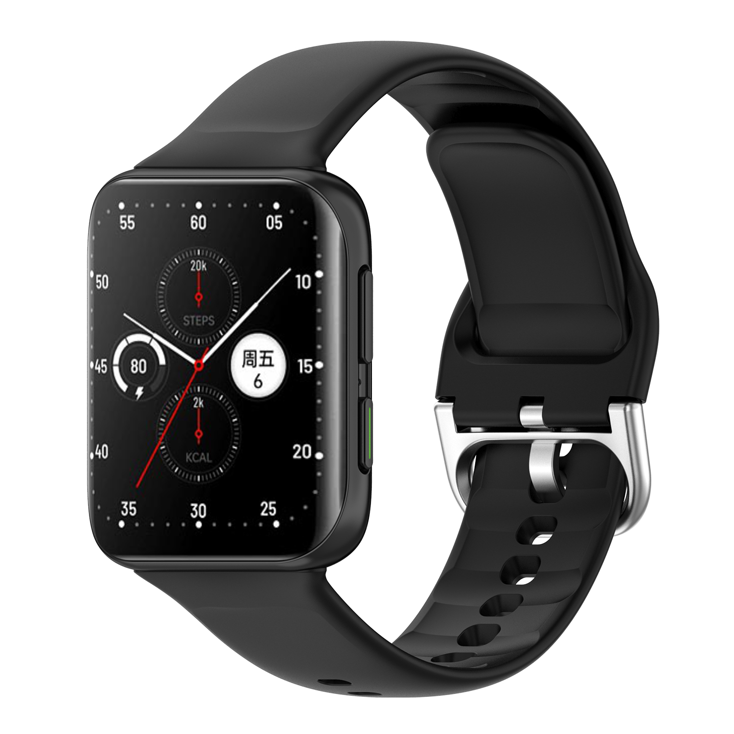 Bracelet de rechange en Silicone pour montre Oppo Watch 2, Style officiel, 42mm 46mm, original