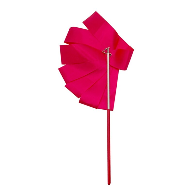 2m/4m rubans de gymnastique colorés, ruban de danse, art rythmique, gymnastique, ballet, banderole, tige tournante, bâton pour l'entraînement en salle de sport: 3 / 2m