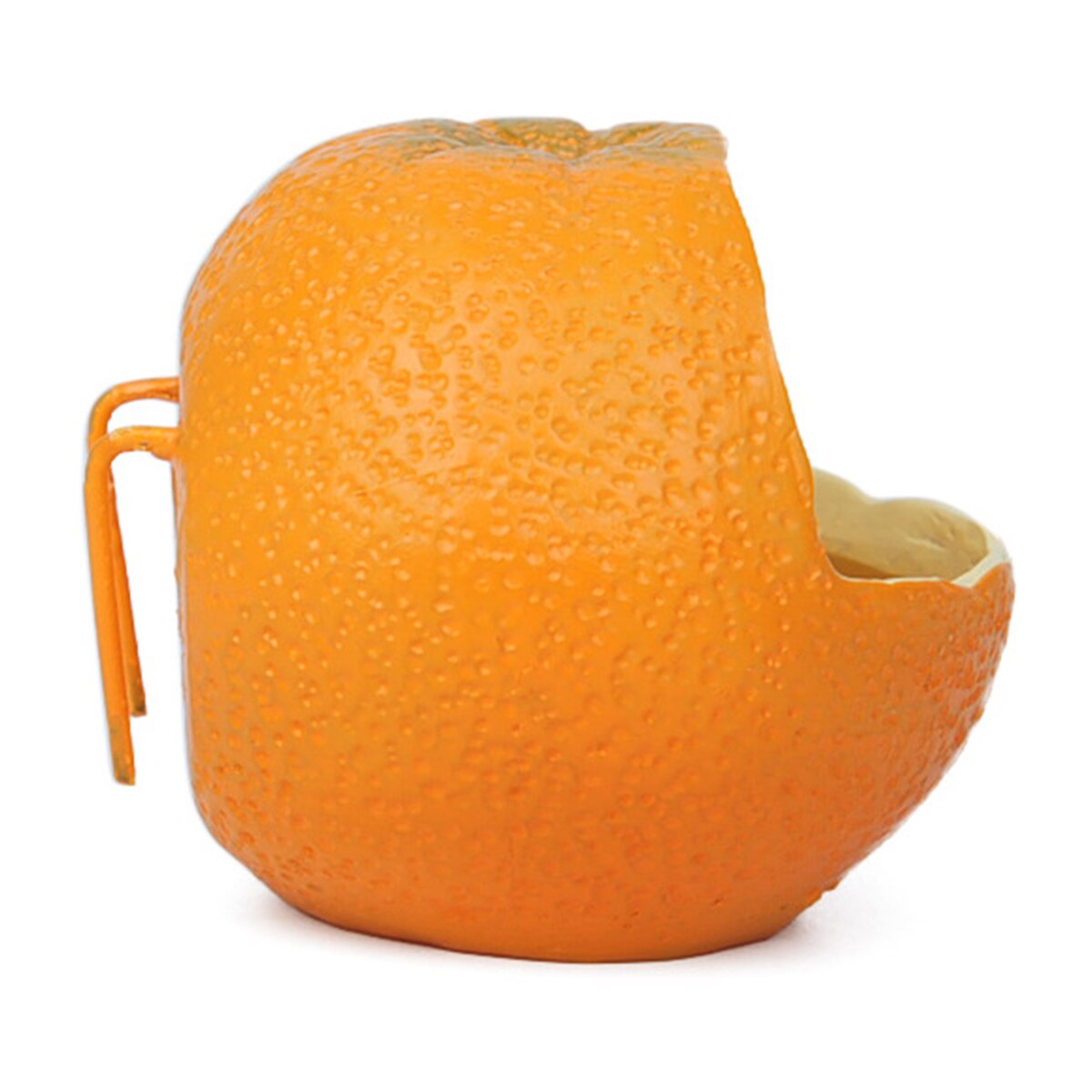 Bird Feeder Bowl Bird Feeder Bowl Orange Shape Small Parrot Food Feeding Hamster Parrot Suitable For Small Pets