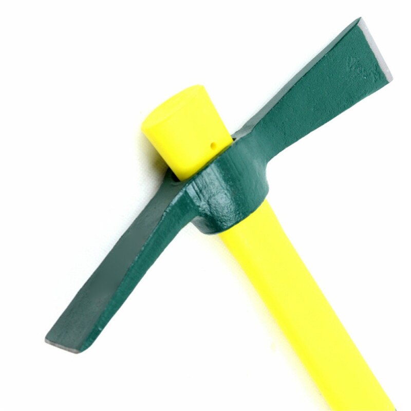 Pickaxe multifunción para acampada al aire libre, montaña, mango de fibra de vidrio, herramientas de mano de tamaño pequeño para jardín, cuidado de deshierbe