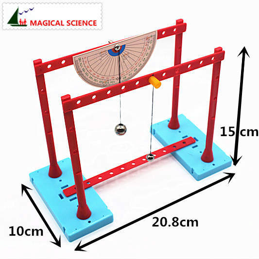 simple pendulum test experiment equipment,Funuy physics science DIY material,handmade Assembly pendulums