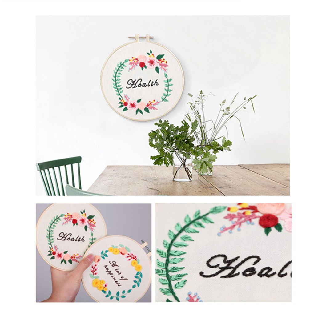 European Embroidery DIY Material Package Beginner Embroidery Semi-finished Product Kit