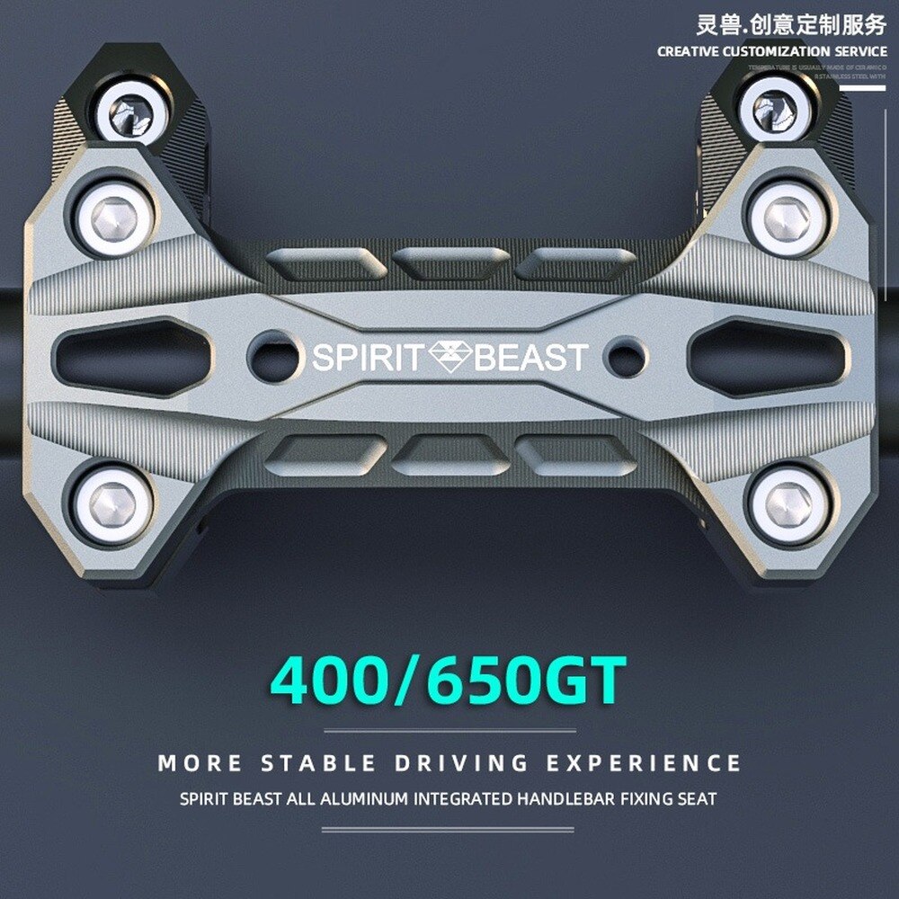 Motorfiets Stuur Bovenste Centrale Cover Koolstofvezel Patroon
