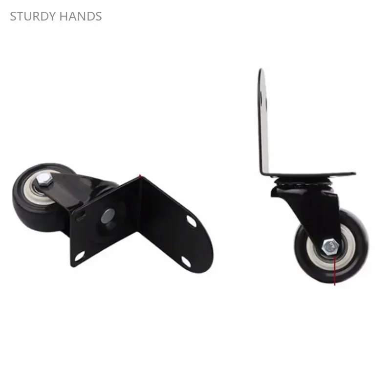 2 Stuks Meubelen Caster Wiel Nachtkastje Universele Roller Slider Directionele Katrol Stille Besturing Bewegende Glijdende Wielen Wiel