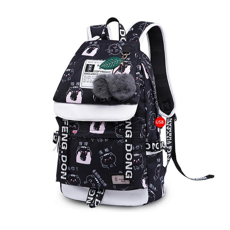 Fengdong skolväskor för tonårsflickor laptop ryggsäck skolväska bagpack kvinnlig bärbar datorväska barn ryggsäckar ryggsäck bokväska