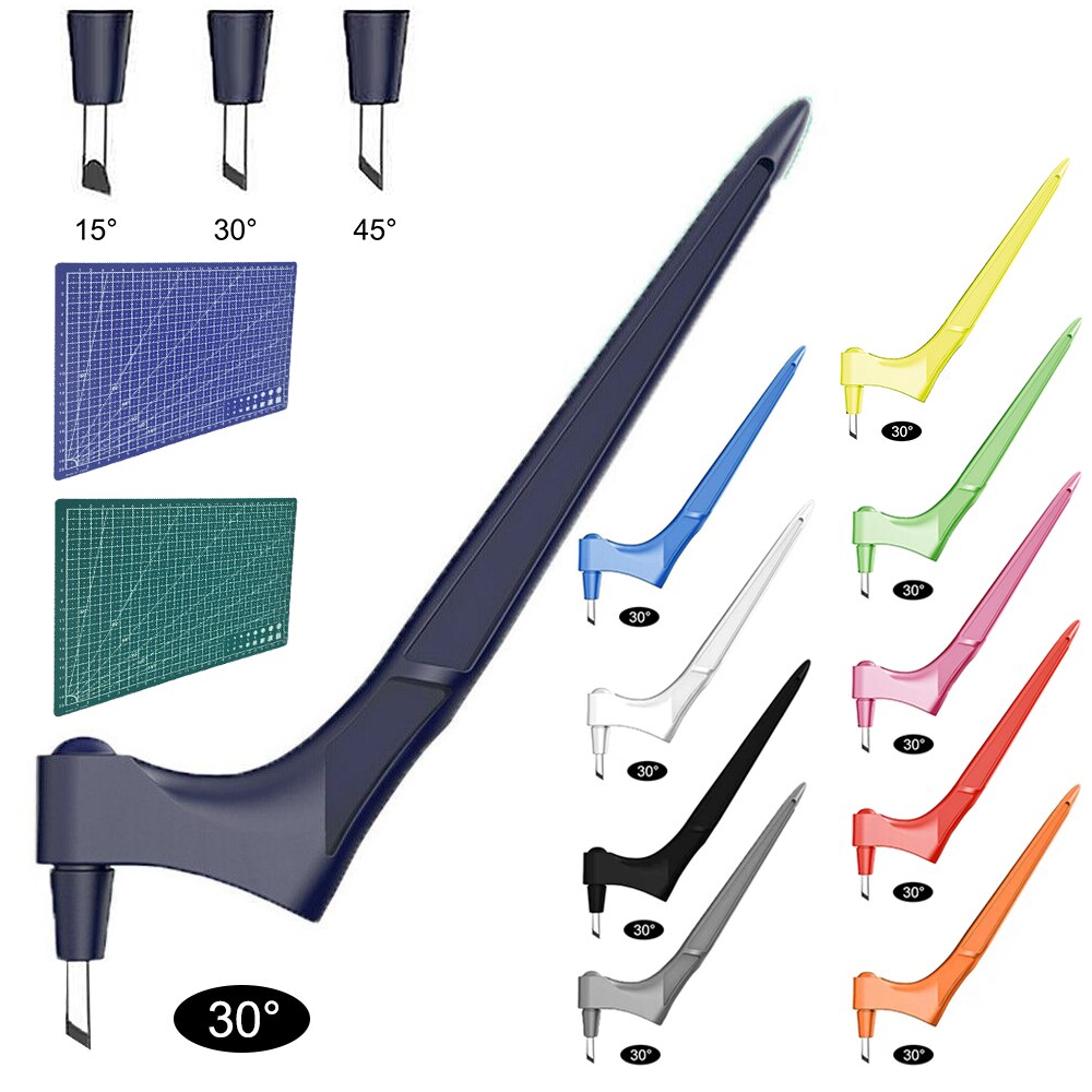Craft Cutting Tools 360 Rotary Cutter Paper Jam Pattern Carving Knife Decoupage Sculpture Engraving Cutter DIY Art Tool