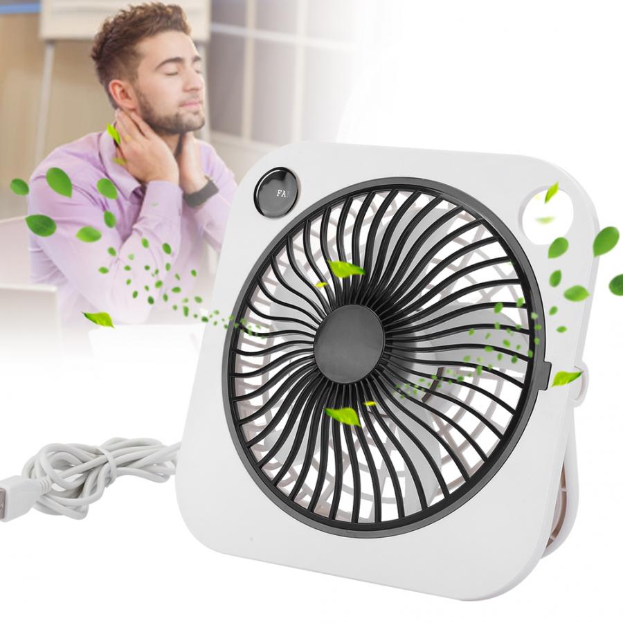 3W Quiet Mini USB Fan Could Connect with Laptop Portable USB Mini fan with 2-Gear Adjustable Wind Speed 2300r/min Item