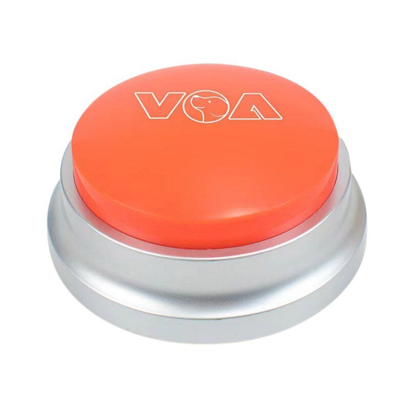 Bouton sonore pour animal de compagnie, jouet parlant, Buzzer sonore, bouton parlant enregistrable, fournitures de jeu de fête, jouets d&#39;entraînement pour chien,