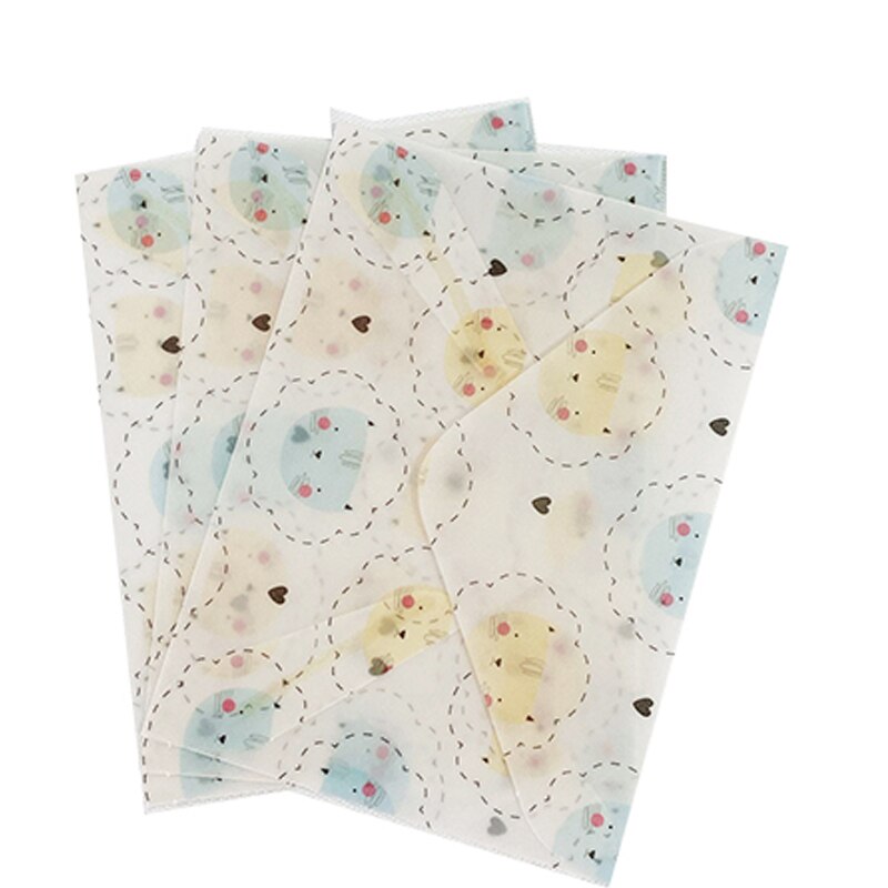 3pcs/pack Letter Paper Set Love Flower Letter Paper Cute Chancery Letters Writing Paper Letter Envelope Office Supplies: Kitten