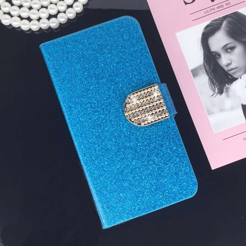 Printing Leather Case for Huawei G Play Mini CHC-U01 Flip Cover for Honor 4C 4 C CHM-U01 CHM-CL00 CHM-UL00 C8818 Phone Cases: Blue Do